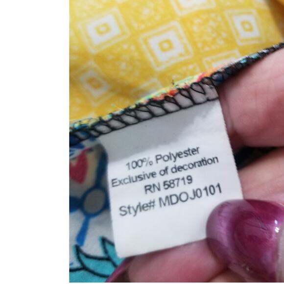 NY Collection -BOHO Hippie Peasant Fringe Open Kimono Cardigan Cover Up Size L - Picture 9 of 10